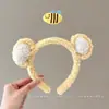 Diadema versátil y peculiar para otoño e invierno para mujer, diseño de corona alta para hacer que la cara parezca más pequeña, elegante y atractiva, accesorio para el cabello dulce y moderno