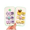 Accesorios para el cabello de niña, lindo flequillo de dibujos animados, horquilla rota, clip BB, horquilla para niña, tocado, horquilla de acabado dulce para niña
