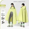 Impermeable para Patinete Eléctrico para Mujer, a Prueba de Tormentas de Cuerpo Completo, Extra Grande y Grueso, Nuevo Poncho para Conducir Motocicleta
