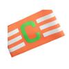 Equipo de Fútbol Manga Larga Logotipo Forma C Rayas Color Puro Mangas Deportivas Velcro Bandas de Brazo de Alta Elasticidad Entrenamiento de Competición Logotipo del Equipo