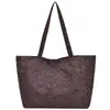 Bolso Tote Transfronterizo Estampado de Leopardo Retro Moda Otoño 2026 Bolso de Mano de Nylon para el Trabajo Bolso Elegante de Hombro Único para Mujer Bolso de Axila