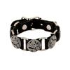 Pulseira de couro de rebite punk europeu e americano Retro não-mainstream atmosférico liga masculina pulseira de couro pulseira de couro