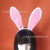 Novo traje de coelhinha transfronteiriço faixa de cabeça com strass festa de Páscoa festa de Halloween clipe de cabelo orelhinhas de coelho