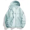 Ropa de Protección Solar de Seda Helada de Marca Grande para Hombres y Mujeres Verano 2025 Nuevo Exterior Montaña Delgada Ropa de Protección Solar para Parejas Abrigo Moderno