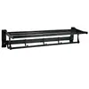 Estante Plegable para Toallas para Baño, Organizador Colgante de Toallas, Estante de Almacenamiento para Baño sin Taladro