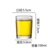 Vaso de Vidrio Templado Anticaídas, Vaso Octagonal Especial para KTV Comercial, Bar y Restaurante, Vaso de Cerveza, Vaso Pequeño para Vino Doméstico