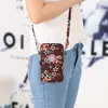 Atacado Nova Bolsa de Tecido para Celular Bolsa de Ombro Porta-Moedas Transversal Bolsa Pequena Vertical Bolsa para Celular Feminina Mini Moda Bolsa para Celular