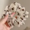 Estilo Coreano Súper Grande Estilo Perezoso Goma para el Pelo Tipo Intestino 2026 Nuevo Estilo Goma para Moño Cuerda para el Pelo de Alta Elasticidad Cuerda para la Cabeza Flor para la Cabeza