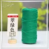 Cuerda de Cuerda de Algodón Hecha a Mano de Colores 2mm 3mm 4mm 5mm Cuerda para Atar Cuerda para Tejer Empaque Cuerda Decorativa para Etiquetas DIY