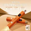 Lámpara Magnética de Doble Propósito de Línea Recta para Manicura, Lámpara de Mano, Lámpara de Secado de Uñas de Cuero Naranja, Lámpara de Manicura de Secado Rápido con Almacenamiento de Energía