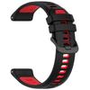 Adecuado para Correa de Reloj Garmin Forerunner970 Jia 970 Reloj 22mm Silicona Bicolor Deportiva Correa de Muñeca