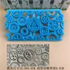 Múltiples Tipos de Cortadores de Plástico con Textura de Corteza, Bigote, Corazón y Anillos de Árbol para Bordes de Pastel, Moldes de Prensa para Galletas y Moldes de Estampado para Pastel