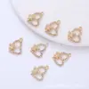 Desejo joias da moda acessórios diy amor borboleta ponto diamante acessórios brincos colar acessórios de joias atacado