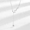 Collar de plata de ley s925 con forma de Osa Mayor para mujer, cadena de clavícula de estrella de alta gama, regalo de San Valentín