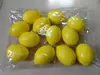 Accesorios de modelo de frutas y verduras de simulación Manzana Falsa Naranja Pera Pimiento Patata Hoja de Verdura Fotografía Suministros de Educación Preescolar