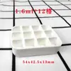 Paleta de Caja de Lata Mini para Bocetos al Aire Libre, Rejilla Portátil para Dispensar Pintura de Acuarela, Caja de Lata para Pegamento de Esmalte de Uñas