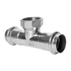 Accesorios de Tubería de Compresión de Acero Inoxidable Pinzhuo Codo 304 Accesorios de Tubería Sanitarios Diámetro Igual Recto Pared Delgada Tubería de Agua Tubería de Conversión