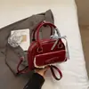 Bolsa de Bolos de Alta Gama para Mujer, Bolso de Mano de Moda y Tendencia, Bolso Cruzado, Encaje Estilo Chanel, Bolso Almohada Versátil de Nicho para Mujer
