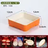Lanches Shaxian Arroz Plano com Carne Branca e Laranja Duas Cores Louças de Melamina Tigela de Arroz Prato para Saltear Macarrão Misto Comida Cozida Lenta Tigela de Macarrão Tigela de Sopa Anti-Queda