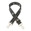 Correa de Bolso Jacquard Étnico Nuevo Estilo Transfronteriza de 3.8 cm, Correa Larga para Hombro Gruesa Ajustable, Correa Cruzada para un Hombro para Reducir la Carga