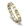 UILZ AliExpress Módulo Italiano Pulseira Diy Destacável Aço Titânio Destacável Personalidade Moda Combinação Pulseira
