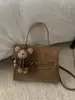 Bolsa de Axila de Diseño de Nicho Nueva Otoño 2025 Bolso Tote de Gran Capacidad Bolso Cruzado de Hombro Único Simple de Moda para Viajar