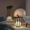 Luces Solares para Jardín, Luces de Jardín, Luces para Maceteros, Luces Ambientales, Lámparas de Pie para Terraza, Luces Impermeables, Luces de Paisaje, Iluminación Exterior