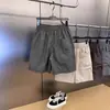 Shorts Cargo Verão Finos Verde Militar Masculino Tendência Soltos Esportivos Comprimento do Joelho Malha de Seda Gelada Secagem Rápida Comprimento Médio