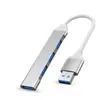 Computador USB3.0tipoC HUB extensor estação de encaixe quatro em um hub fabricantes transfronteiriços venda quente
