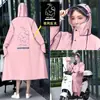 Nuevo Impermeable para Hombres y Mujeres, Lluvia Fuerte, Largo, Cuerpo Completo, Todo en Uno, Poncho de un Solo Uso para Adultos para Moto Eléctrica, Vehículo Eléctrico