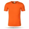 Camiseta deportiva personalizada de secado rápido, cuello redondo, adecuada para maratón, bádminton, carrera al aire libre, transpirable, se puede imprimir con logo personalizado