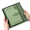 Set de Caja de Regalo para Portátil en Stock con Memoria USB y Recambios para Bolígrafo, Portátil Personalizable para Regalos Escolares y Corporativos con Logo Personalizado