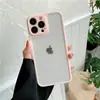 Grosor de 0.38 mm para Funda de Teléfono Apple 13 Silicona Transparente iPhone 13Pro Cobertura Completa 12 Delgada Funda de TPU