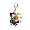 Llavero de Acrílico de Doble Cara Serie Navideña Espada Exterminadora de Fantasmas Colgante para Mochila Joyería Disponible
