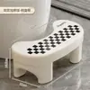 Taburete para inodoro para uso doméstico, ayuda para ponerse en cuclillas para inodoros, reposapiés antideslizante engrosado para baño, taburete para niños