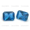 Piedra Suelta de Espinela Azul Facetada Rectangular 119 Forma Rectangular 119 # Cabujón de Zafiro Piedras Sueltas Mayoreo