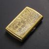 Estuche para cigarrillos de doble pistola, paquete de 12, porta cigarrillos de metal de cobre vintage Constantine, estuche creativo y personalizado para hombres y mujeres.