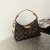 Bolso de Mano de Lujo Vintage Transfronterizo para Mujer 2026 Nuevo Bolso Tote Estampado Bolso de Hombro Cruzado Bolso de Axila Versátil para Viaje