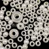 Perlas de imitación sueltas de agujero grande para joyería DIY, accesorios para zapatos y bolsos, accesorios para ropa al por mayor, perlas de imitación de agujero grande