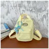 2025 Nueva Bolsa de Hombro para Niños Niños Niñas Casual Versátil Bolso Cruzado al Aire Libre de Moda Mochila Cruzada Transfronteriza