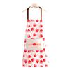Delantal al por mayor cocina hogar impermeable y a prueba de aceite moda coreana lindo cocina cintura hogar pareja ropa de trabajo