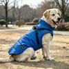 Roupas para Cachorro Inverno Labrador Algodão Espesso Pequeno, Médio e Grande Pet Golden Retriever Outono e Inverno Jaqueta Acolchoada de Algodão Tração