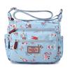 Bolso de Hombro Estampado de Moda para Mujer Gran Capacidad Simple Ligero Bolso Cruzado Viaje Casual Cotidiano Bolso de Tela Bolso para Mamá