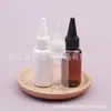 Frasco de 35ml com tampa pontiaguda, tampa pontiaguda transparente para arte com areia, tampa pontiaguda para frasco de óleo essencial, tampa pontiaguda para fragrância, tampa pontiaguda para frasco de medicamento líquido