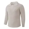 Cardigã de malha com lapela bicolor, solto e casual, estilo universitário, jaqueta suéter versátil para outono e inverno