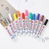 Guangna 101 Amazon Explosions Pluma de Pintura Traje de 12 Colores DIY Tarjeta Negra Pluma de Color Marcador Removedor de Pintura para Neumáticos