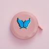 Regla Telescópica Automática de Color Fluorescente Estilo Nórdico Mariposa Cinta de Medir Ropa Hiptone Regla Suave Medición Portátil Mini Cuero