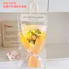 Adornos de Rebaja, Ramos de Flores Tejidas a Mano, Festival Qixi, Regalos para el Día del Maestro, Regalos de Cumpleaños para Niñas, Flores Artificiales, Flores Decorativas