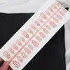 Espelho Mágico Rosa Nude Estilo Coreano Transfronteiriço Espelho Curto em Formato de Gota Adesivos para Unhas Postiças Pontas Curtas para Unhas Olho de Gato