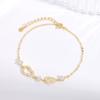 Pulsera de Calabaza de Plata Esterlina S925 para Mujer Nicho Lujo Ligero Sentido del Diseño de Alta Gama Estilo Ins Elegante Para Todo Pulsera de Venta Caliente para Mujer
